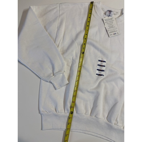 NWT Men's Jerzees Crewneck Blank Sweater SZ L - Picture 3 of 7